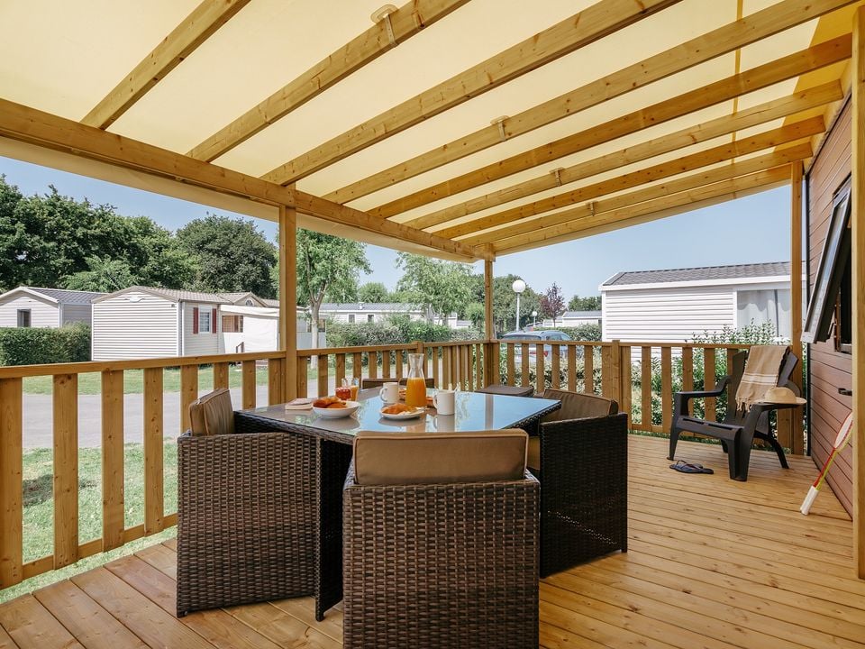 Cliquez pour découvrir toutes les photos de l'HÉBERGEMENT ! mobil-home - Hu Park Albatros Village photo 4