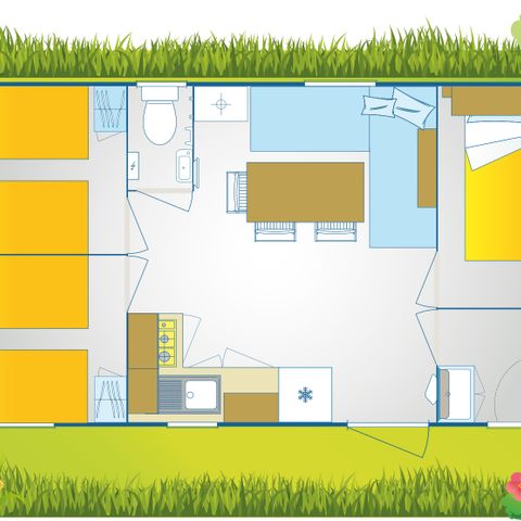 mobil-home - Hu Park Albatros Village photo 3