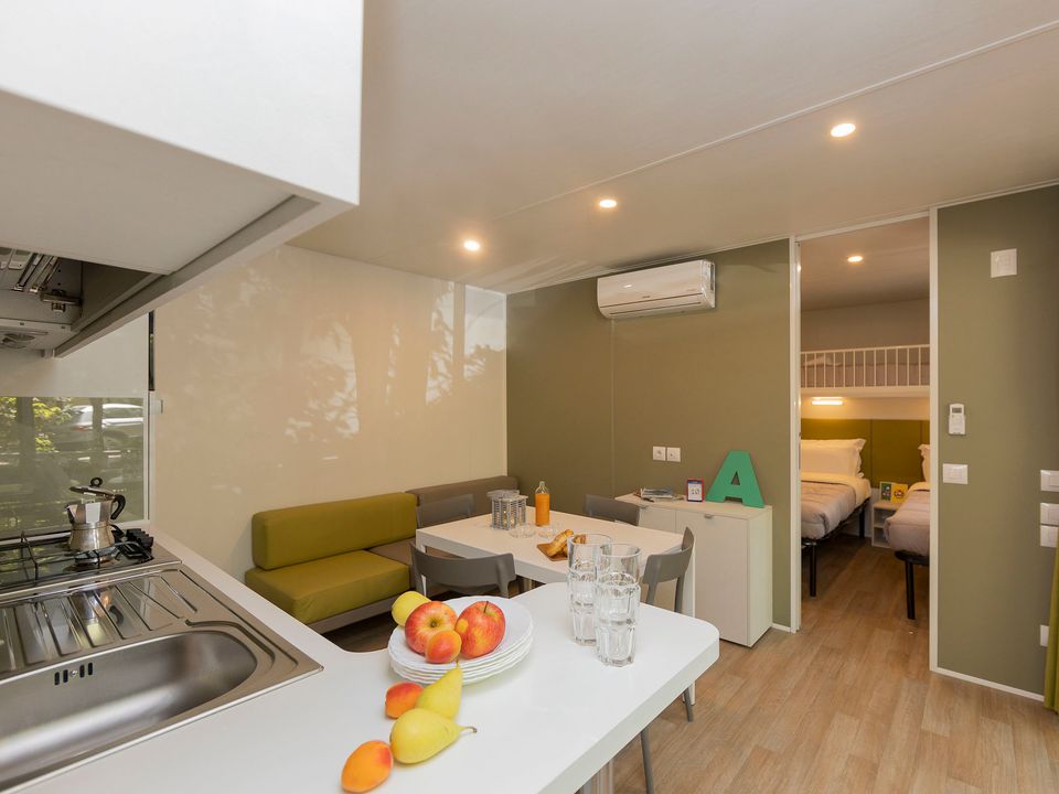 mobil-home - établissement Hu Park Albatros Village photo 2
