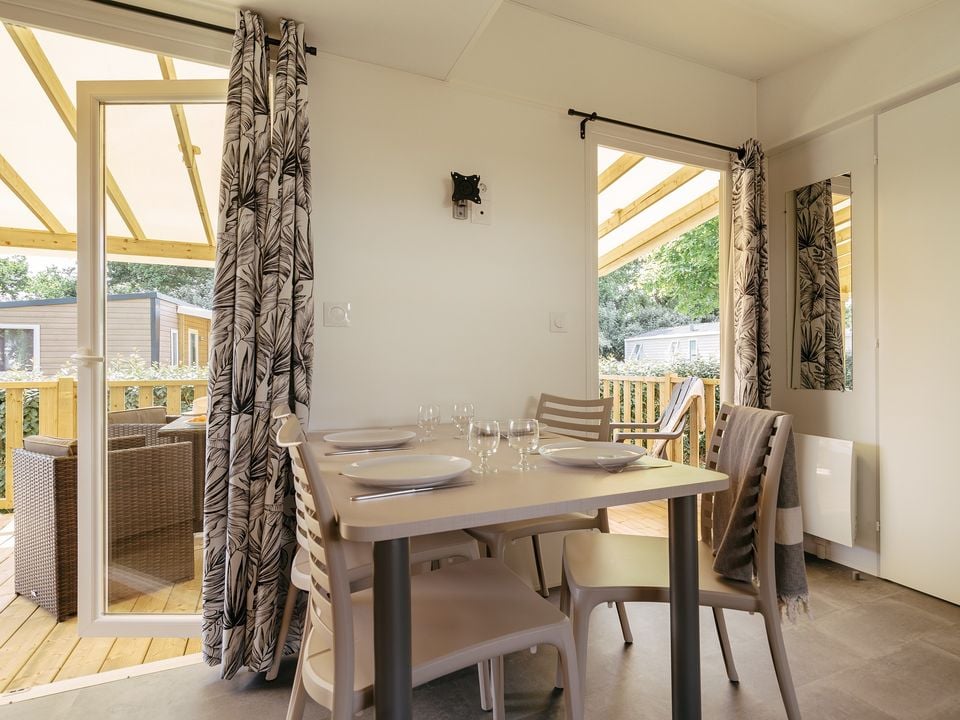 mobil-home - établissement Hu Park Albatros Village photo 3
