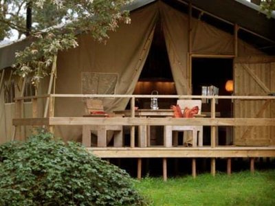 tente en toile et bois - Olva photo 2