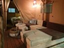 Cliquez pour découvrir toutes les photos de l'HÉBERGEMENT ! tente en toile et bois - camping Olva photo 7