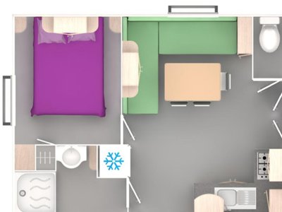 Cliquez pour découvrir toutes les photos de l'HÉBERGEMENT ! mobil-home - Du Lac De Saujon photo 3
