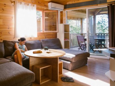 Cliquez pour découvrir toutes les photos de l'HÉBERGEMENT ! chalet - Naturéo Éco Resort photo 3