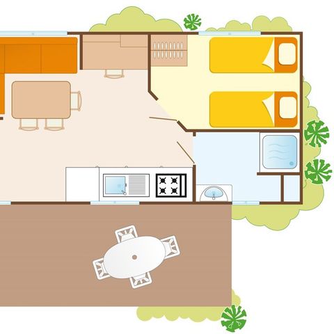 Cliquez pour découvrir toutes les photos de l'HÉBERGEMENT ! mobil-home - Amadria Park Trogir photo 5