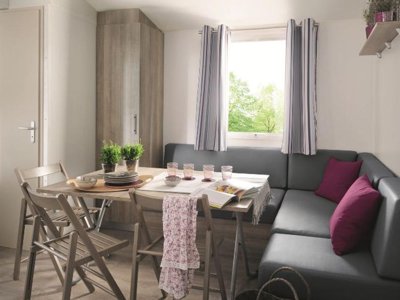Cliquez pour découvrir toutes les photos de l'HÉBERGEMENT ! mobil-home - La Maïre photo 3