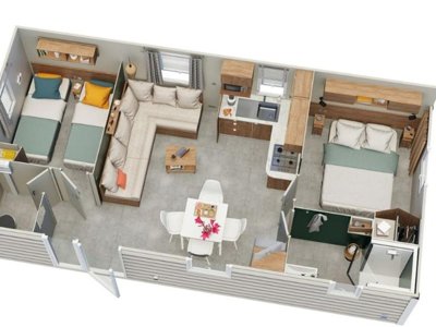 mobil-home - La Maïre photo 4