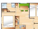 Cliquez pour découvrir toutes les photos de l'HÉBERGEMENT ! mobil-home - camping La Maïre photo 3