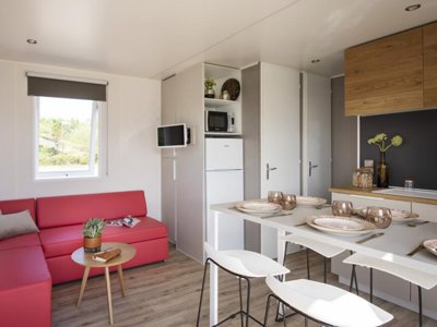 Cliquez pour découvrir toutes les photos de l'HÉBERGEMENT ! mobil-home - Le Clos Virgile photo 2