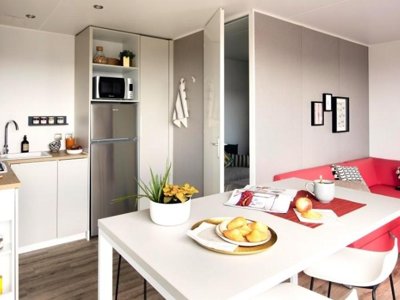 Cliquez pour découvrir toutes les photos de l'HÉBERGEMENT ! mobil-home - Le Clos Virgile photo 2