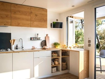 Cliquez pour découvrir toutes les photos de l'HÉBERGEMENT ! mobil-home - Le Clos Virgile photo 2