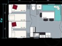 mobil-home - camping Bleu Marine photo 2