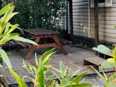 Cliquez pour découvrir toutes les photos de l'HÉBERGEMENT ! mobil-home - La Grange Neuve photo 2