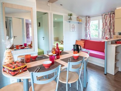 Cliquez pour découvrir toutes les photos de l'HÉBERGEMENT ! mobil-home - Les Calquières photo 4