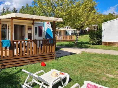 Cliquez pour découvrir toutes les photos de l'HÉBERGEMENT ! mobil-home - Les Calquières photo 2