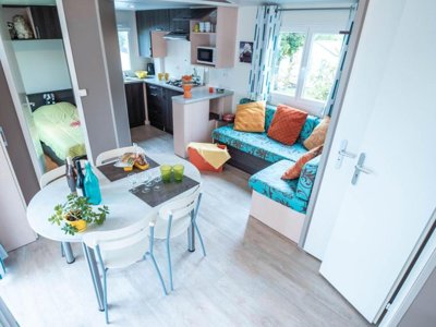 Cliquez pour découvrir toutes les photos de l'HÉBERGEMENT ! mobil-home - Les Calquières photo 4