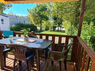 Cliquez pour découvrir toutes les photos de l'HÉBERGEMENT ! mobil-home - Les Calquières photo 2