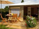 bungalow toilé - camping Les Calquières photo 4