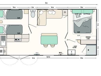 mobil-home - Domaine De La Motte photo 7