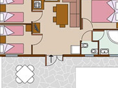 Cliquez pour découvrir toutes les photos de l'HÉBERGEMENT ! mobil-home - The Garda Village photo 3