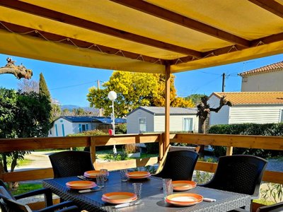 Cliquez pour découvrir toutes les photos de l'HÉBERGEMENT ! mobil-home - Flower Orly D'Azur photo 2