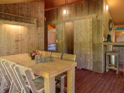 tente en toile et bois - La Draille photo 2