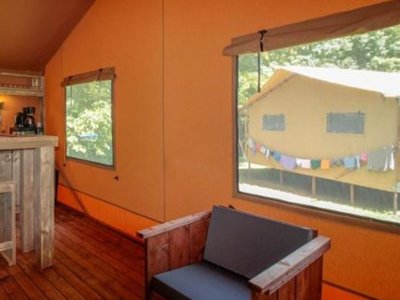tente en toile et bois - La Draille photo 3