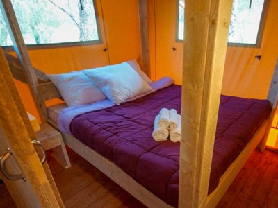 tente en toile et bois - La Draille photo 7