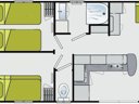 Cliquez pour découvrir toutes les photos de l'HÉBERGEMENT ! mobil-home - établissement De La Paille Basse photo 7