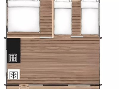 Cliquez pour découvrir toutes les photos de l'HÉBERGEMENT ! bungalow toilé - Maeva Escapade Les Trois Sources photo 7