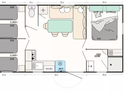 Cliquez pour découvrir toutes les photos de l'HÉBERGEMENT ! mobil-home - Les Trois Sources photo 7