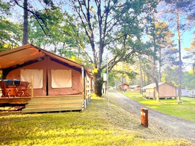 Cliquez pour découvrir toutes les photos de l'HÉBERGEMENT ! bungalow toilé - Maeva Escapade Les Trois Sources photo 2