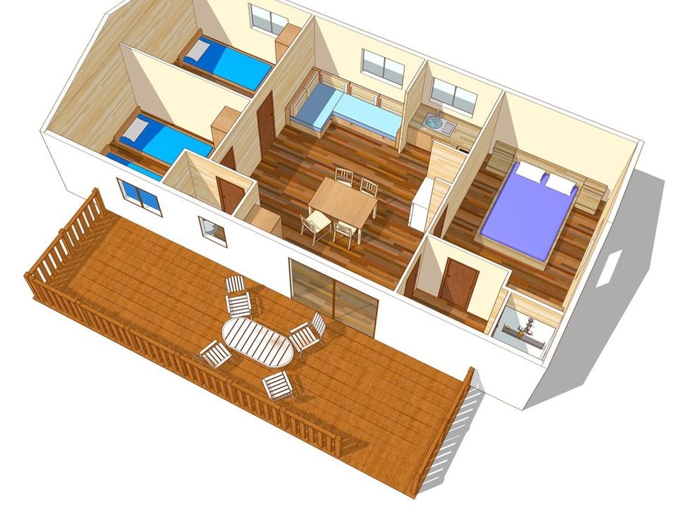 Cliquez pour découvrir toutes les photos de l'HÉBERGEMENT ! mobil-home - établissement Bella Austria photo 4