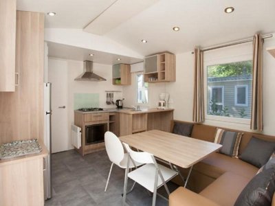 Cliquez pour découvrir toutes les photos de l'HÉBERGEMENT ! mobil-home - Le Pré Saint André photo 2