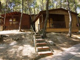 Camping Pas Cher vous présente avec son site Officiel campingpascher.fr, le Camping Estival Torre De La Mora classé 5 étoiles, situé sur la commune de Tarragona dans le département Tarragone (Catalogne) en Espagne. Le camping Estival Torre De La Mora, vous présente un hébergement de type bungalow de 32 m² avec climatisation et télévision. Le camping Estival Torre De La Mora vous propose du lundi 06 avril au lundi 13 avril 2026, en promotion à -15% pour 7 nuits à 456,36 € au lieu de 536,9 € soit une Économie de 80,54 €. Cette location propose 129 dates différentes pour réserver votre séjour. Découvrez également les 3 autres gammes d'hébergements du camping. Les Avis clients pour le Camping Estival Torre De La Mora sont excellents avec une note moyenne de 8 sur 10. Mer, Parc aquatique, Piscine couverte, Piscine extérieure, Club enfants, Aire de jeux enfants, Court de tennis, Ping-pong, Piscine, Salle de fitness, Terrain multisports, Tir à l’arc, Bar, Dépôt de pain, Plats à emporter, Restaurant, Supermarché,... En savoir plus : cliquez-ICI.