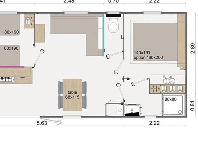 mobil-home - Sites Et Paysages - Le Ventoulou photo 7