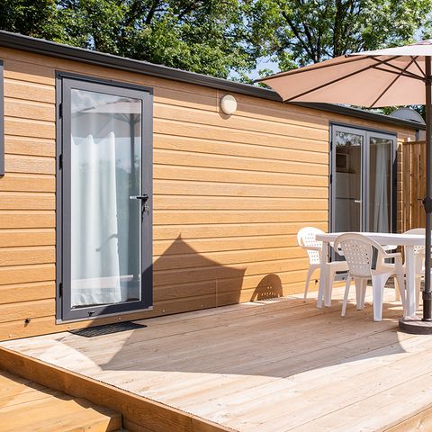 Cliquez pour découvrir toutes les photos de l'HÉBERGEMENT ! mobil-home - Les Chalets De Thegra photo 4
