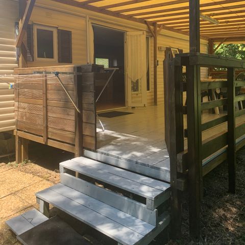 Cliquez pour découvrir toutes les photos de l'HÉBERGEMENT ! mobil-home - Au Gré Du Vent photo 3