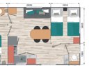 Cliquez pour découvrir toutes les photos de l'HÉBERGEMENT ! mobil-home - camping Sites Et Paysages - Le Panoramic photo 7