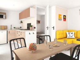 Camping Pas Cher vous présente avec son site Officiel campingpascher.fr, le Camping Sites Et Paysages - Le Panoramic classé 4 étoiles, situé sur la commune de Telgruc Sur Mer dans le département Finistère (Bretagne) en France. Le camping Sites Et Paysages - Le Panoramic, vous présente un hébergement de type mobil-home de 29 m² et télévision. Le camping Sites Et Paysages - Le Panoramic vous propose du lundi 06 avril au lundi 13 avril 2026 pour 7 nuits à 337€. Cette location propose 40 dates différentes pour réserver votre séjour. Découvrez également les 7 autres gammes d'hébergements du camping. Les Avis clients pour le Camping Sites Et Paysages - Le Panoramic sont de 7 sur 10. Piscine chauffée, Piscine extérieure, Animation enfants, Aire de jeux enfants, Baby-foot, Canoë-kayak, Court de tennis, Ping-pong, Planche à voile, Plongée, Pétanque, Randonnée, Salle de jeux vidéo, kiteSurf, Bar, Dépôt de pain, Pizzeria, Plats à emporter, Snack/Bar, Station-service, Supermarché, Épicerie,... En savoir plus : cliquez-ICI.