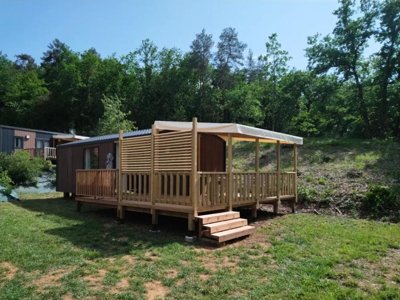 Cliquez pour découvrir toutes les photos de l'HÉBERGEMENT ! mobil-home - La Castillonderie photo 6