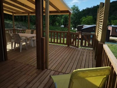 Cliquez pour découvrir toutes les photos de l'HÉBERGEMENT ! mobil-home - La Castillonderie photo 9