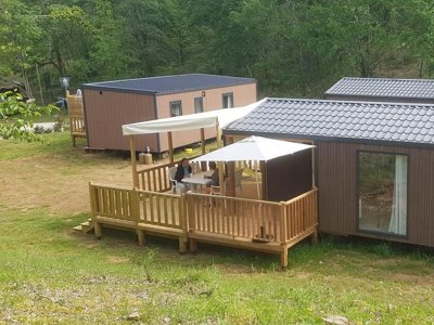 Cliquez pour découvrir toutes les photos de l'HÉBERGEMENT ! mobil-home - La Castillonderie photo 2
