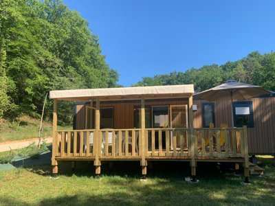 Cliquez pour découvrir toutes les photos de l'HÉBERGEMENT ! mobil-home - La Castillonderie photo 2