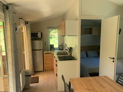 Cliquez pour découvrir toutes les photos de l'HÉBERGEMENT ! mobil-home - La Castillonderie photo 4