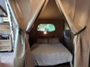 Cliquez pour découvrir toutes les photos de l'HÉBERGEMENT ! tente en toile et bois - camping La Castillonderie photo 3