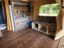 Cliquez pour découvrir toutes les photos de l'HÉBERGEMENT ! tente en toile et bois - camping La Castillonderie photo 4