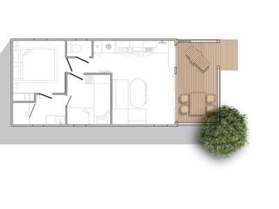 Cliquez pour découvrir toutes les photos de l'HÉBERGEMENT ! mobil-home - Du Lac De Thoux - Ciela Village photo 9