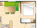 Cliquez pour découvrir toutes les photos de l'HÉBERGEMENT ! mobil-home - camping Du Lac De Thoux - Ciela Village photo 9