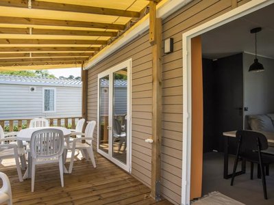 Cliquez pour découvrir toutes les photos de l'HÉBERGEMENT ! mobil-home - Le Trivoly photo 2